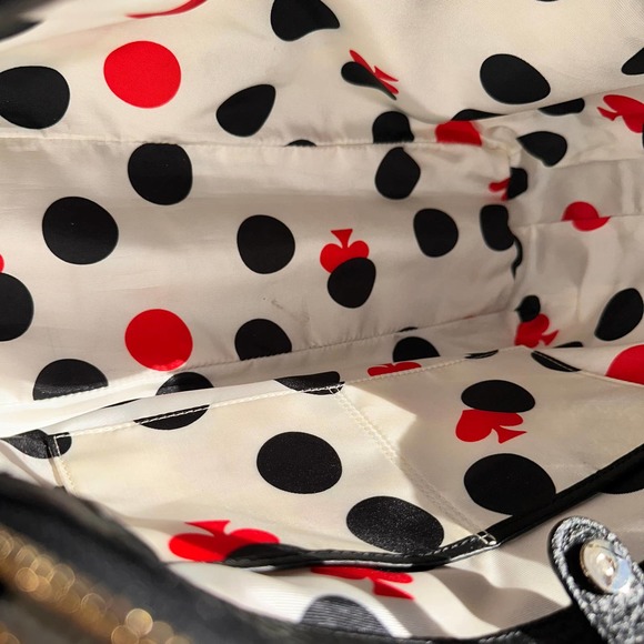 Kate Spade - Grove Court Lainey, 3 compartment handbag, Black Leather - Picture 11 of 14